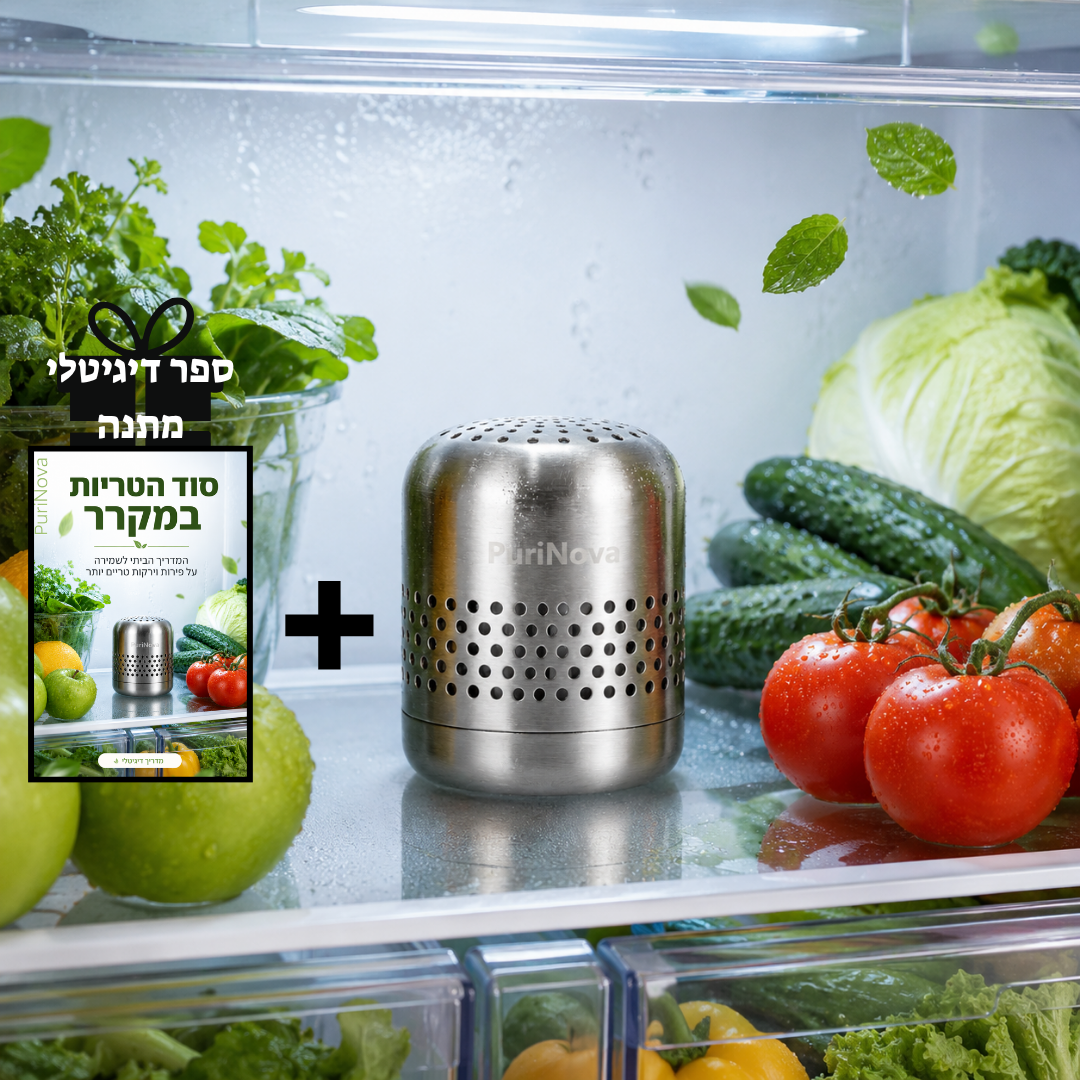 מנטרל גזים ומזהמים באוויר מהשורש ™PuriNova